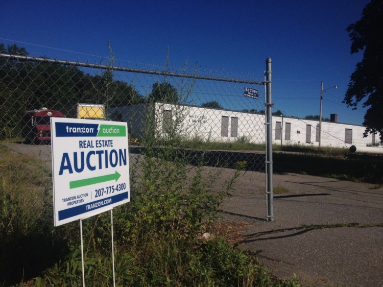 The former Hall-Dale Elementary School will be sold at auction in September.
