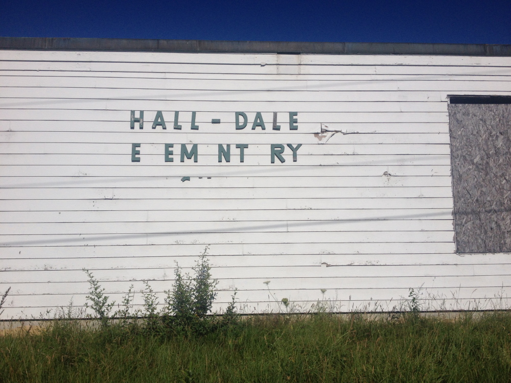 A developer who planned to convert the former Hall-Dale Elementary School into senior housing wasn’t able to fund the project.