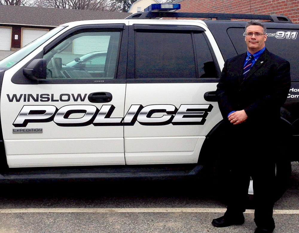 Winslow Police Chief Shawn O’Leary, seen last year, says he hopes a tongue-in-cheek appeal to drug dealers to turn in the competition may have results.