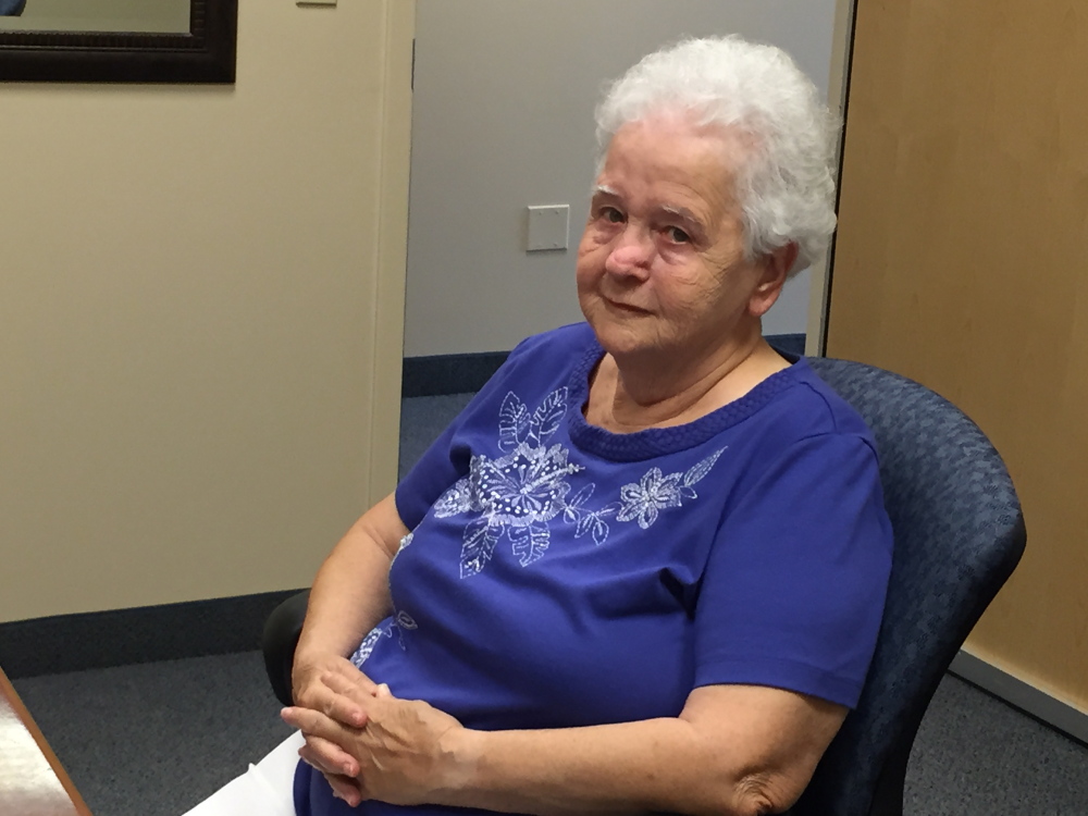 Joyce Morisette, of Waterville, Friday got new hearing aids at the Waterville Beltone Hearing Aid Center, through Beltone’s Hearing Care Foundation.