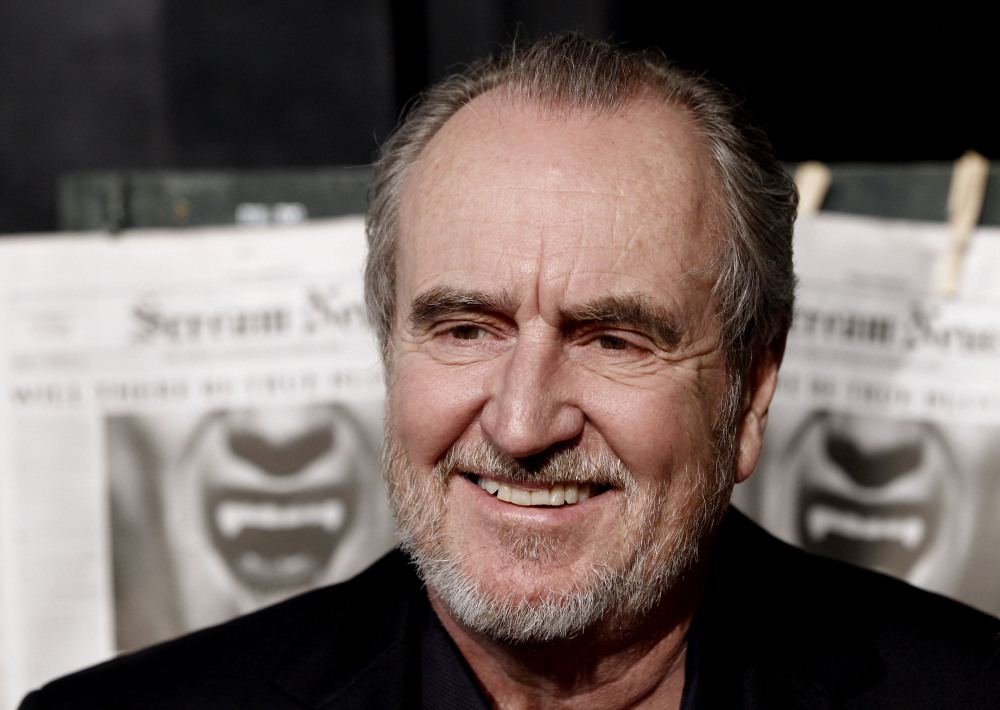 This Oct. 16, 2010, file photo shows Wes Craven arriving at the Scream Awards in Los Angeles. Craven, whose “Nightmare on Elm Street” and “Scream” movies made him one of the most recognizable names in the horror film genre, has died.