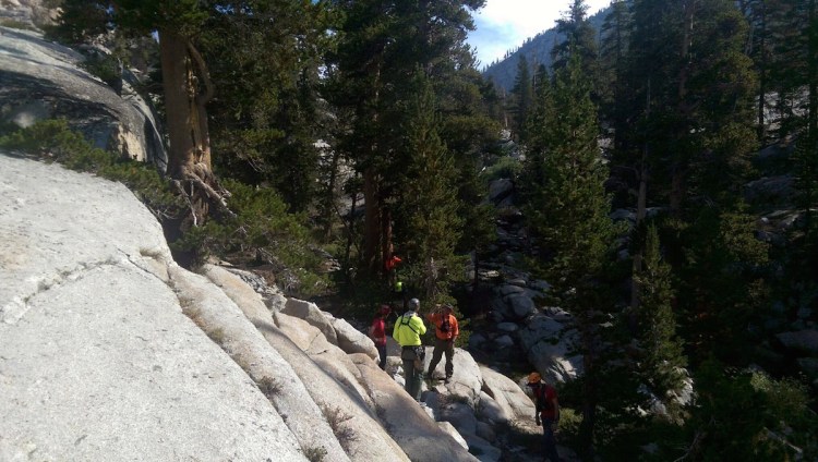 Miyuki Harwood was found Saturday in this remote area of the Sierra National Forest.