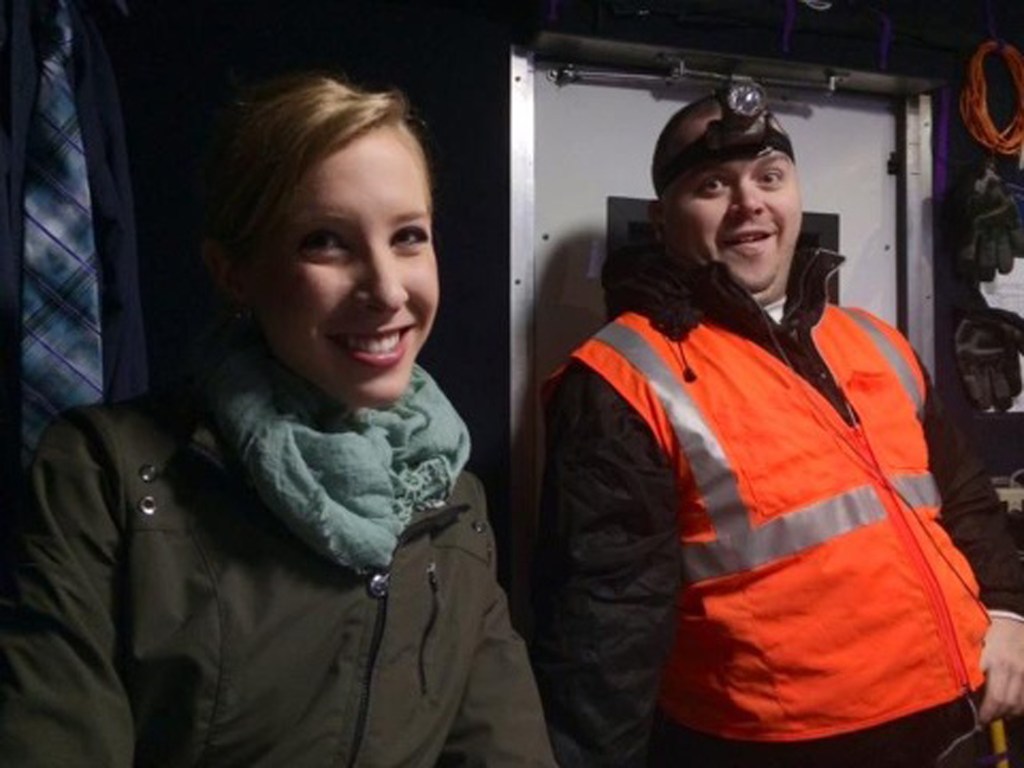 WDBJ-TV reporter Alison Parker, left, and cameraman Adam Ward were fatally shot during an on-air interview Wednesday in Moneta, Va. Their killer was Vester Lee Flanagan II, who appeared on WDBJ-TV as Bryce Williams. Flanagan was fired from the station in 2013.
Courtesy of WDBJ-TV via AP
