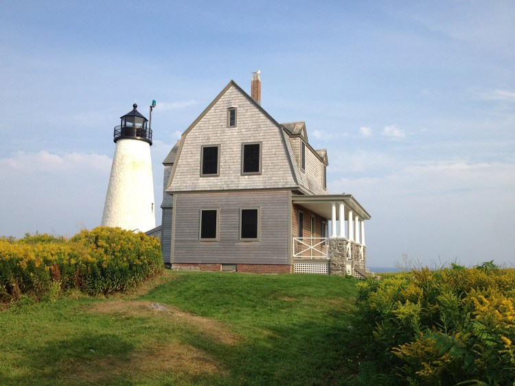 A combination of grants and donations will allow the Wood Island Lighthouse to renovate the lighthouse keeper's house on the island. Contributed photo