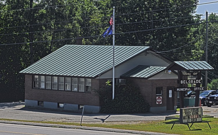 The Belgrade Town Office on Route 27 will be replaced by a new office now that voters have approved spending up to $1.2 million on a 5,000-square-foot building and related improvements in the town’s former gravel pit off Route 27.