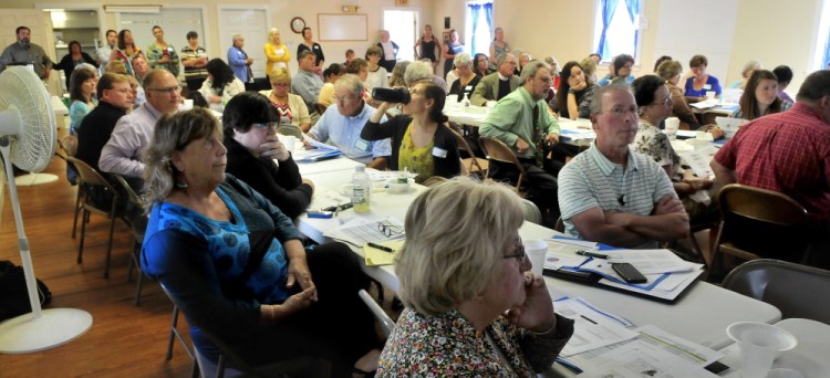 There was a large turnout of officials and agencies for the Somerset Public Health Collaborative sponsored forum in Skowhegan on Monday. The county was ranked least healthy in the state in March.