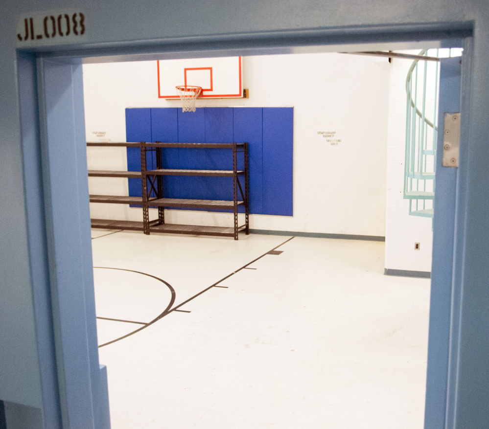 The indoor recreation area at the Kennebec County jail in Augusta might be converted for bunk space because of jail crowding and a lack of money to board inmates elsewhere.