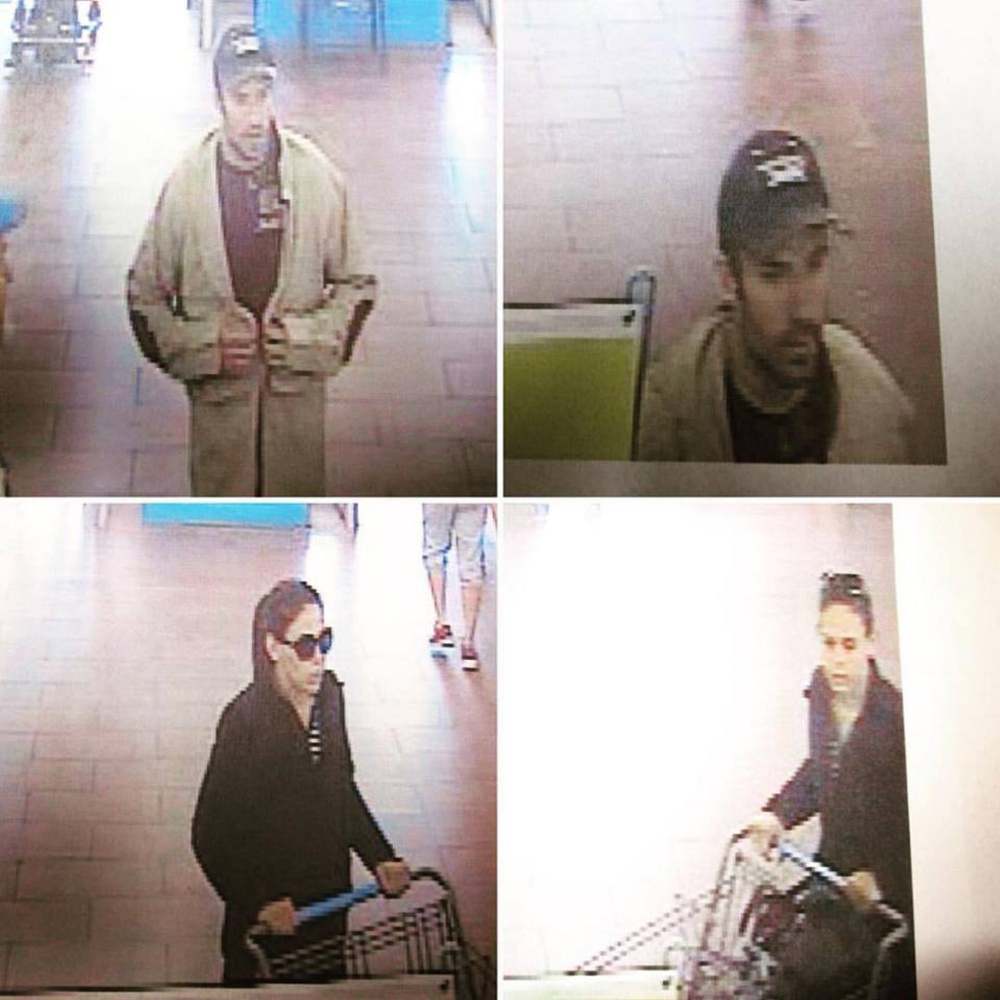 Augusta police are asking the public to help identify two people who are suspected of stealing about $900 worth of merchandise from Wal-Mart.