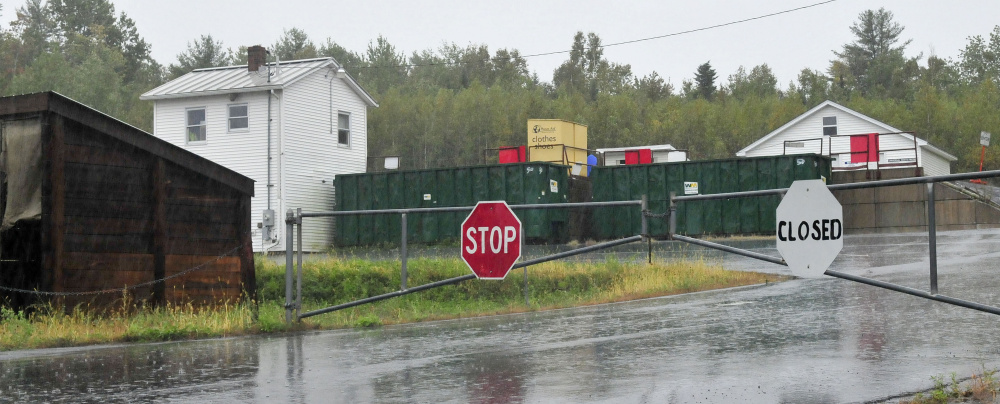 Sidney has agreed to a contract with Casella Waste for the hauling of single-stream recycling from the town’s transfer station, shown Wednesday.