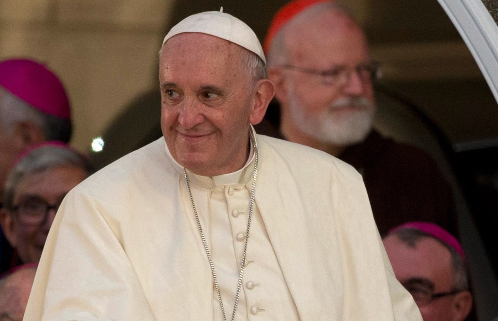 The popular Pope Francis "could make both sides of the aisle squirm a little" during his U.S. visit, says a theology professor.
The Associated Press