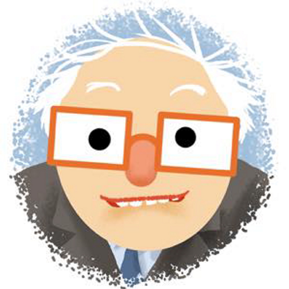 Scott Nash wanted his Sanders emojis to have “a Muppet-like quality.”