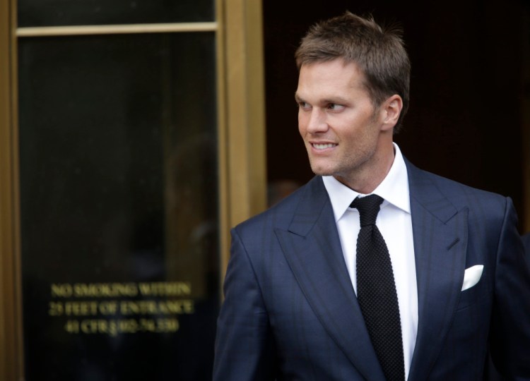 Tom Brady leaves federal court last week after a full day of talks with a federal judge in his dispute with the NFL over his four-game suspension. While the league investigation found it was "more probable than not" that two Patriots ball handling employees deliberately released air from Patriots game balls at January's 45-7 New England victory over the Indianapolis Colts, it cited no direct evidence that Brady knew about or authorized it. 