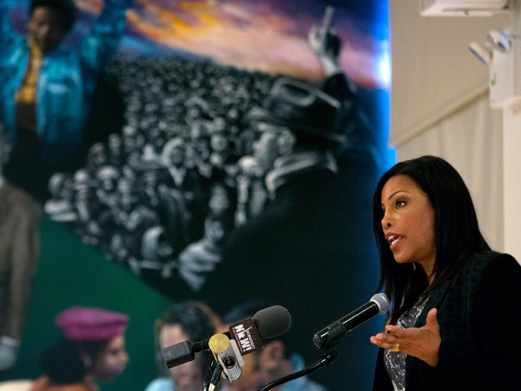 Ilyasah Shabazz and prize-winning authors Gary Paulsen and M.T. Anderson are among the 10 nominees on the National Book Awards' long list for young people's literature, the National Book Foundation announced, Monday. The Associated Press