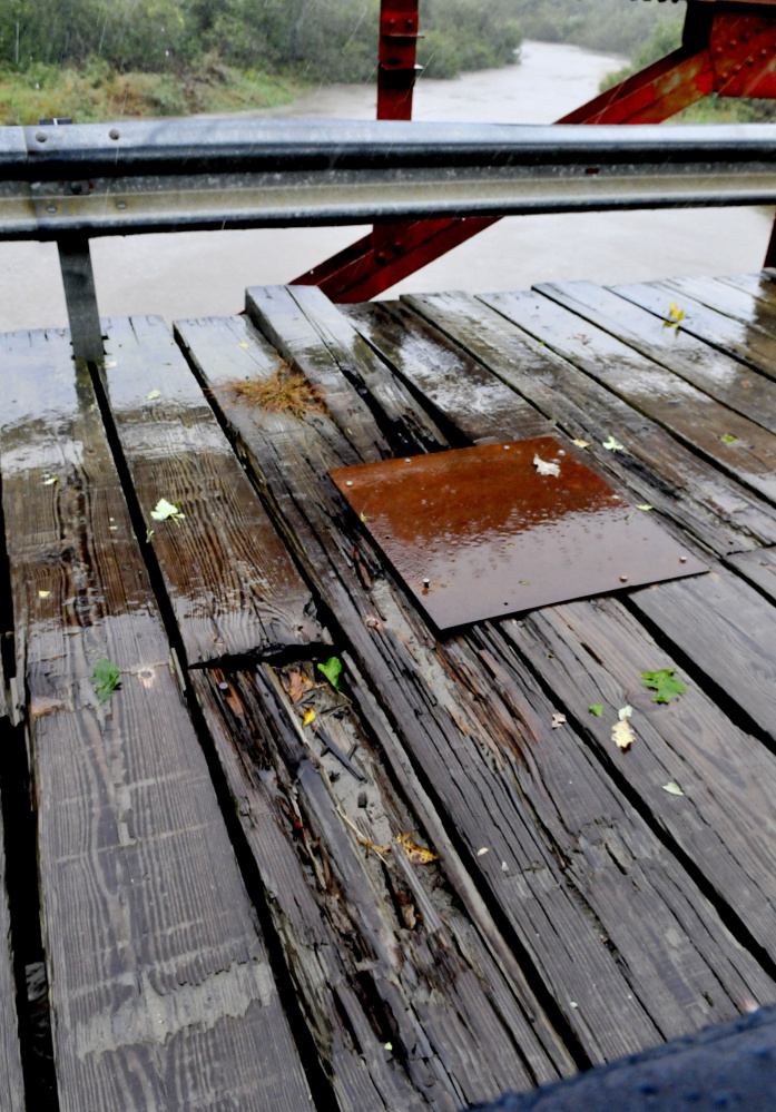 Repair of SkowheganCanaan bridge won’t enable big firetrucks to use it