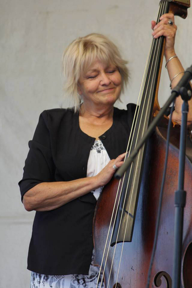 Dorothy Farrell, Moscow town clerk, died unexpectedly Oct. 10, and, among other things, was a talented musician. “This is a band picture showing her doing what she loved the most,” her partner, Wilf Clark, said.