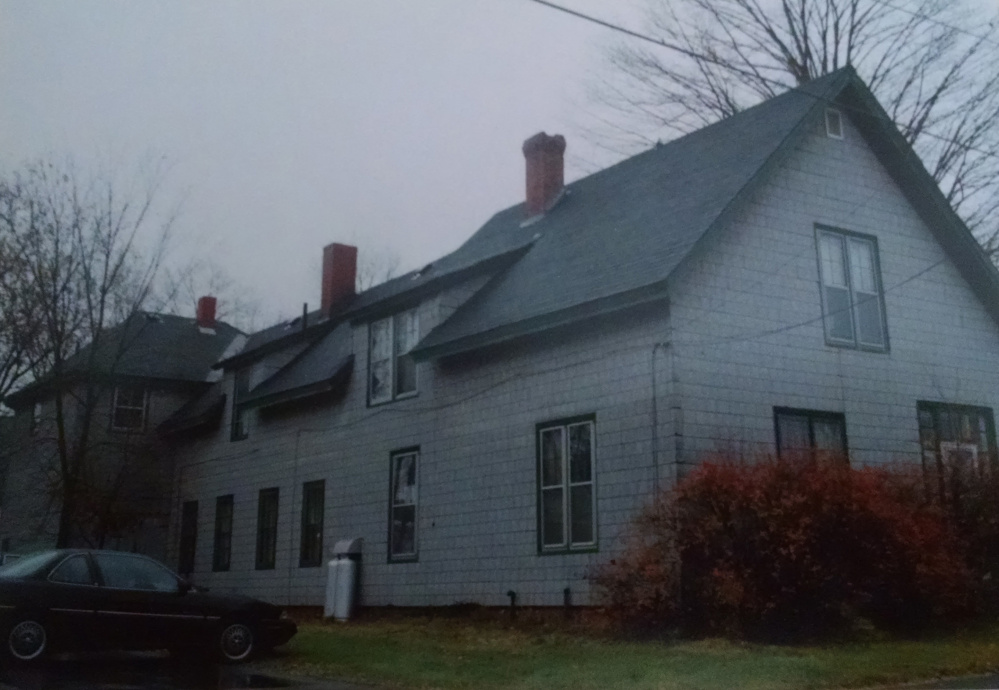 The house at 95 Pleastant St., in Waterville, where Charles Terry lived until 1941, when his family moved to Winslow. The house was torn down shortly after this picture was taken in 1995, the site where Kennebec Savings Bank is now.