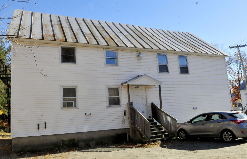 The rear apartment at 378 Water St. in Skowhegan was the scene of a fire early Monday, where a tenant reportedly started a fire and assaulted responding firefighters.