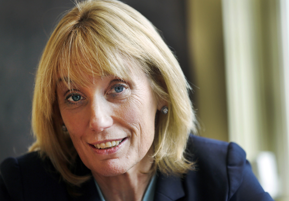 Gov. Maggie Hassan, D-N.H., on Monday announced her campaign to challenge Republican Sen. Kelly Ayotte.