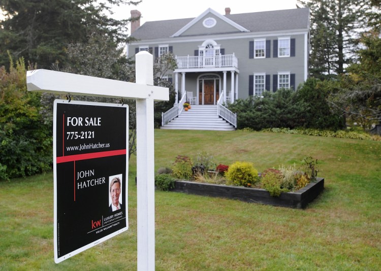 Realtors say Maine home sales are expected to remain strong in the coming months, a good sign for this property on the market near Back Cove in Portland. RE/MAX reported that 1,781 home purchases were pending in the state in September, a double-digit percentage increase from the same period in 2014.