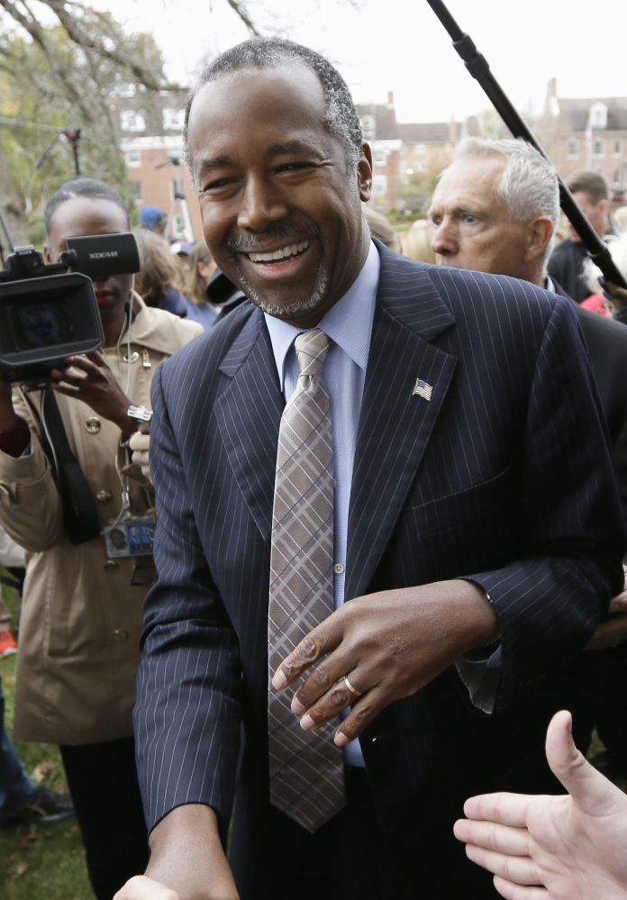 Ben Carson is in front of Donald Trump in several Iowa polls, with the caucuses less than 100 days away.