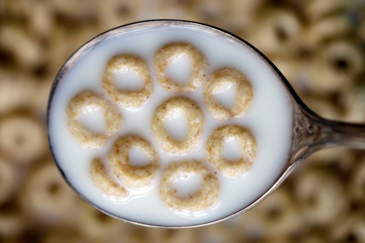 General Mills says it will take the cereals out of warehouses and off store shelves, and says customers who cannot eat wheat should contact the company for a replacement box or a full refund. The Associated Press