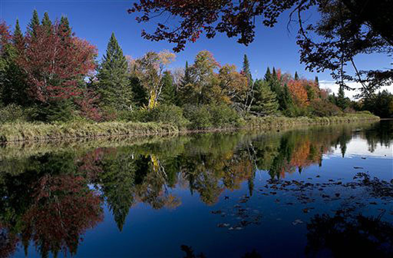 Tomah Stream in Indian Township. Maine is asking a court to declare that the EPA has no right to treat “Indian waters” and “non-Indian waters” differently regarding water quality standards.