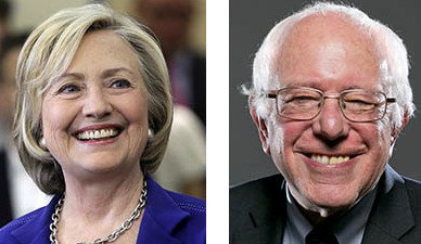 Former Secretary of State Hillary Rodham Clinton and U.S. Sen. Bernie Sanders of Vermont are among the contenders for the Democratic presidential nomination.