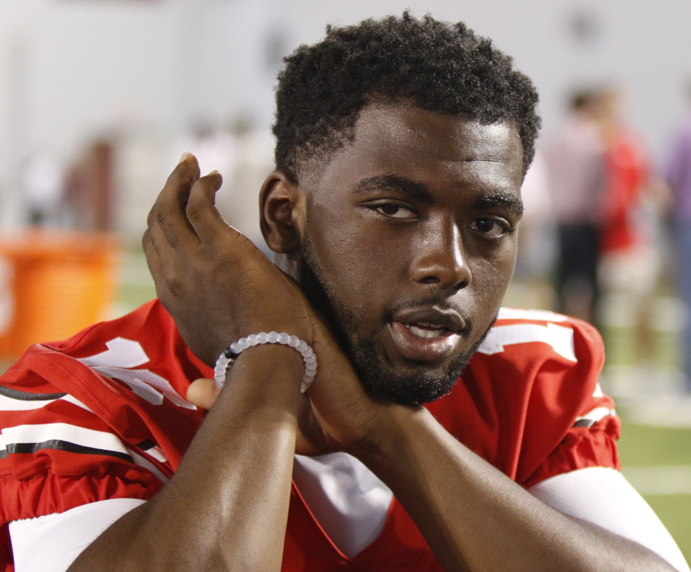 Ohio State quarterback J.T. Barrett has been suspended for one game after being cited with a misdemeanor offense of operating a vehicle under the influence. A statement from the school says Barrett was stopped at a Columbus police check point early Saturday morning. The Bucs had a bye this weekend but remained No. 1 in the AP poll.