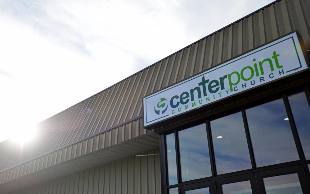 Centerpoint Community Church, formerly Sparetime Recreation, opens Sunday for worship.