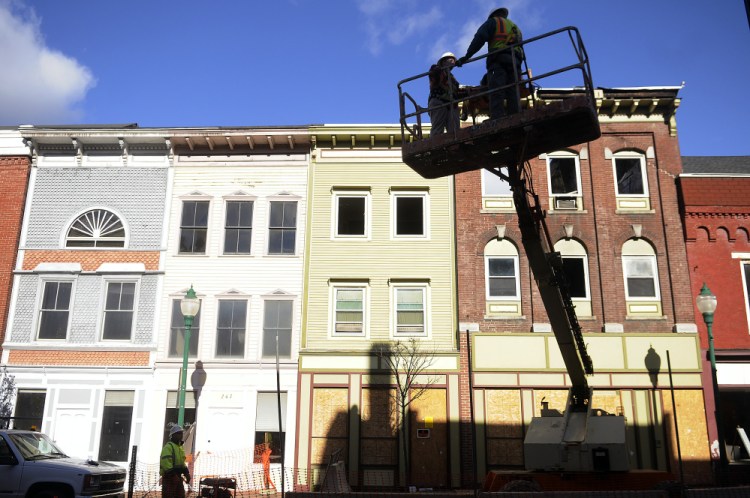 McGee Construction workers begin demolition of the Water Street building on Monday and the project is expected to be complete by Thanksgiving.