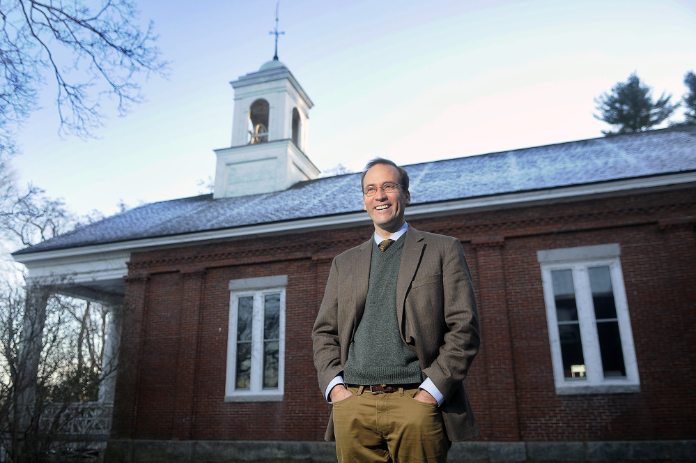 Monmouth Middle School principal Scott Barksdale is the school’s first full time principal since 2013 when the school unit eliminated the position with the retirement of principal Steve Philbrook.