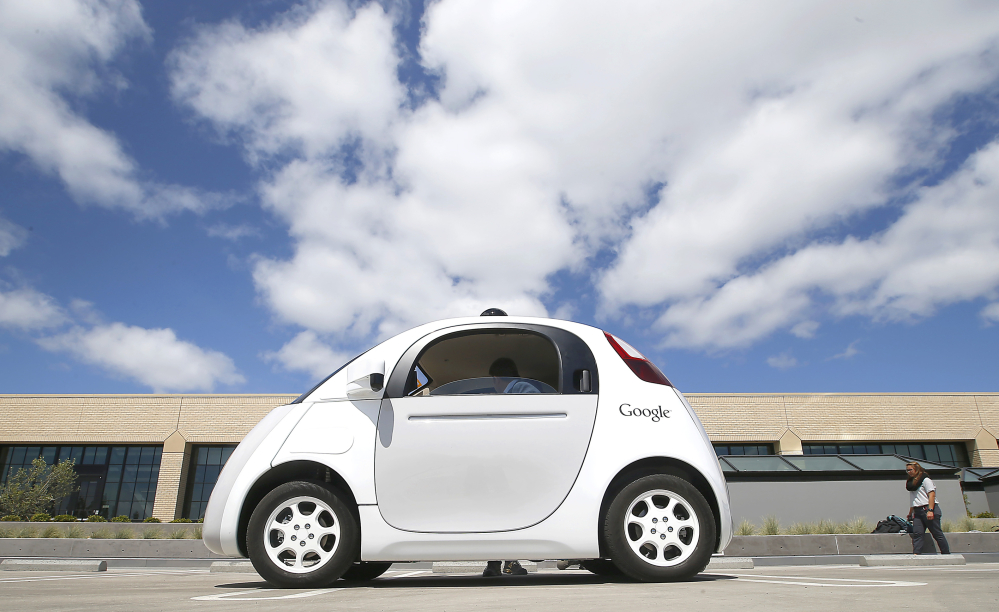 Google has been testing its self-driving prototype car – top speed of 25 mph – on public roads for months. But it has been exasperated by bureaucracy at the Department of Motor Vehicles in getting the car into the public’s hands.