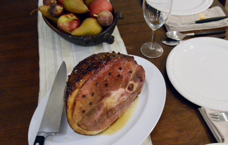 Thanksgiving ham