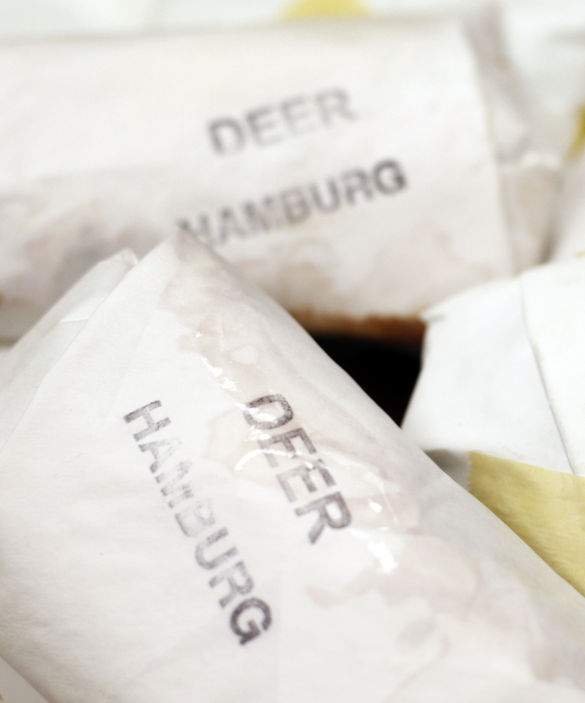 Deer hamburg makes a tasty and sometimes healthier alternative to beef in the meals served by the anti-hunger group Wayside Food Programs of Portland.
