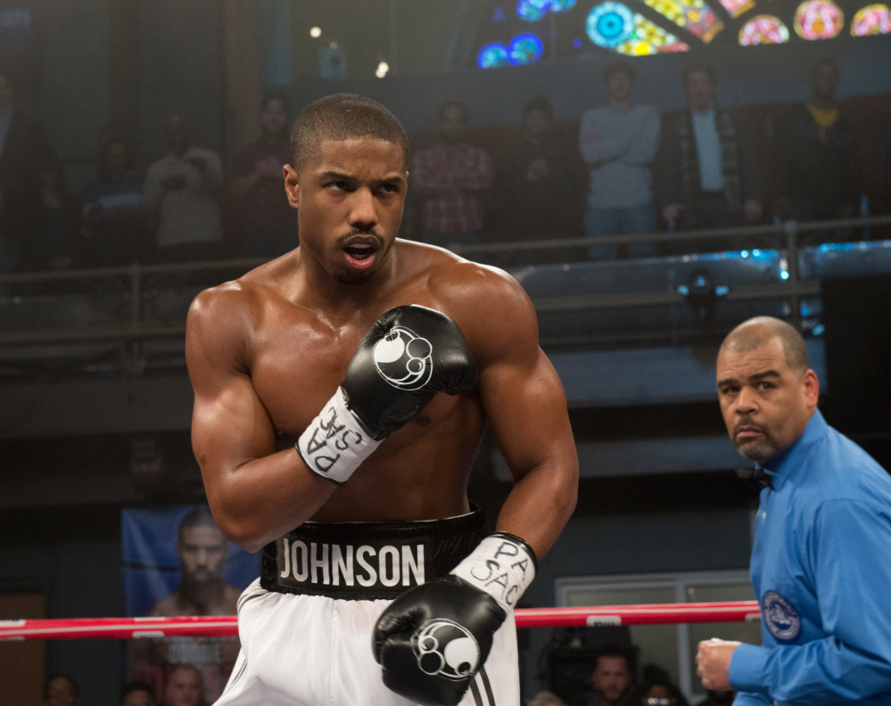 Michael B. Jordan portrays the title character in the new film “Creed.”