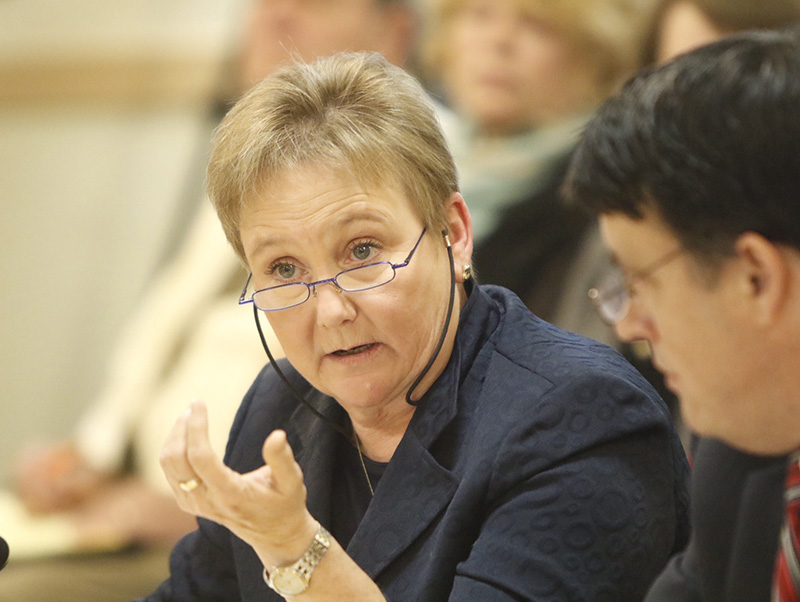 Cynthia Montgomery, legal counsel for Gov. LePage, said it's inevitable that the acrimonious relationship between LePage and Attorney General Janet Mills would trickle down.