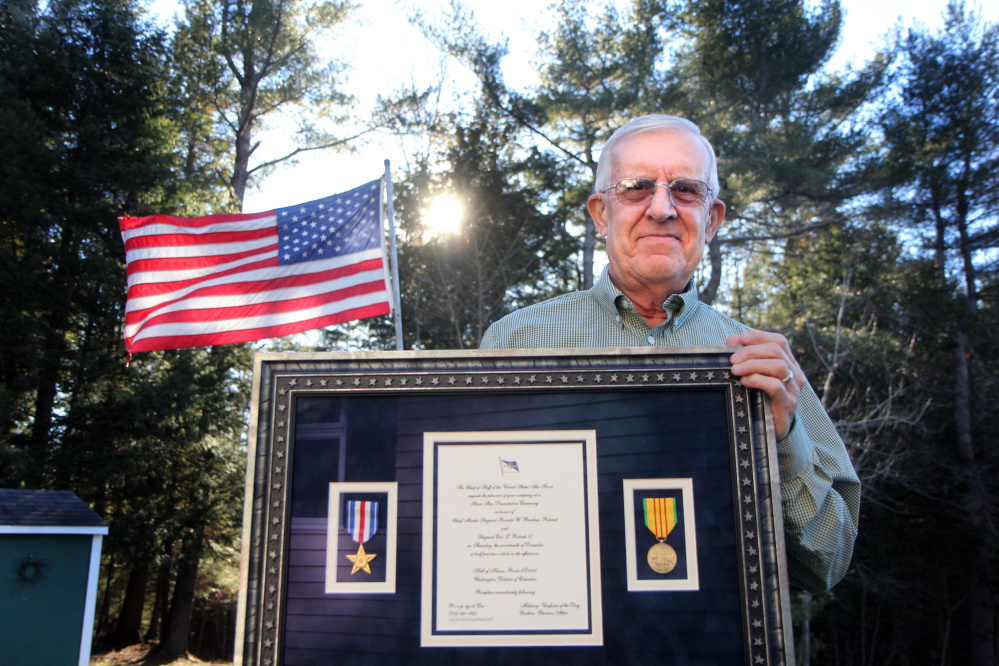 Vietnam veteran Ron Brodeur, 70, of Chelsea was recently awarded the Silver Star during a ceremony at the Pentagon for his actions on Feb. 20, 1969 as a member the Air Force’s 20th Special Operations Squadron, known as the Green Hornets.