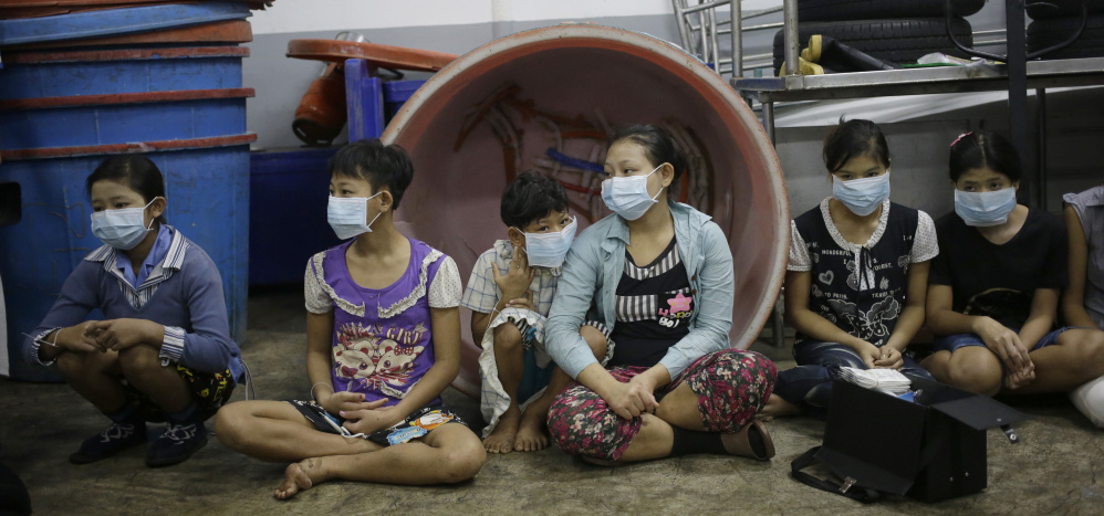 Human rights are routinely abused in Samut Sakhon, a coastal Thai province where thousands of migrant children toil in the seafood processing industry.