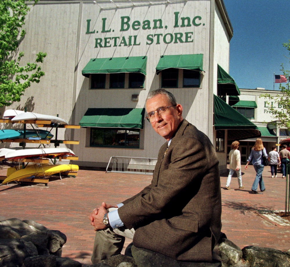 Leon A. Gorman, who stepped down as president and chief executive officer of L.L. Bean in 1999, transformed the company into a multichannel retailer with 5,000 employees. 1999 AP file photo