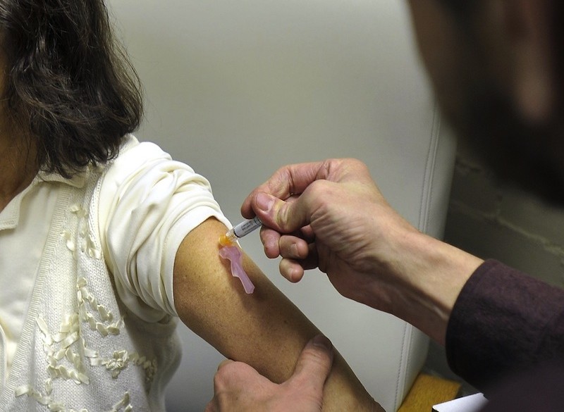 The federal CDC has predicted that this season’s flu vaccine will be more effective than last year's. Flu cases are down in Maine so far this season.
2012 Press Herald file photo/Gabe Souza
