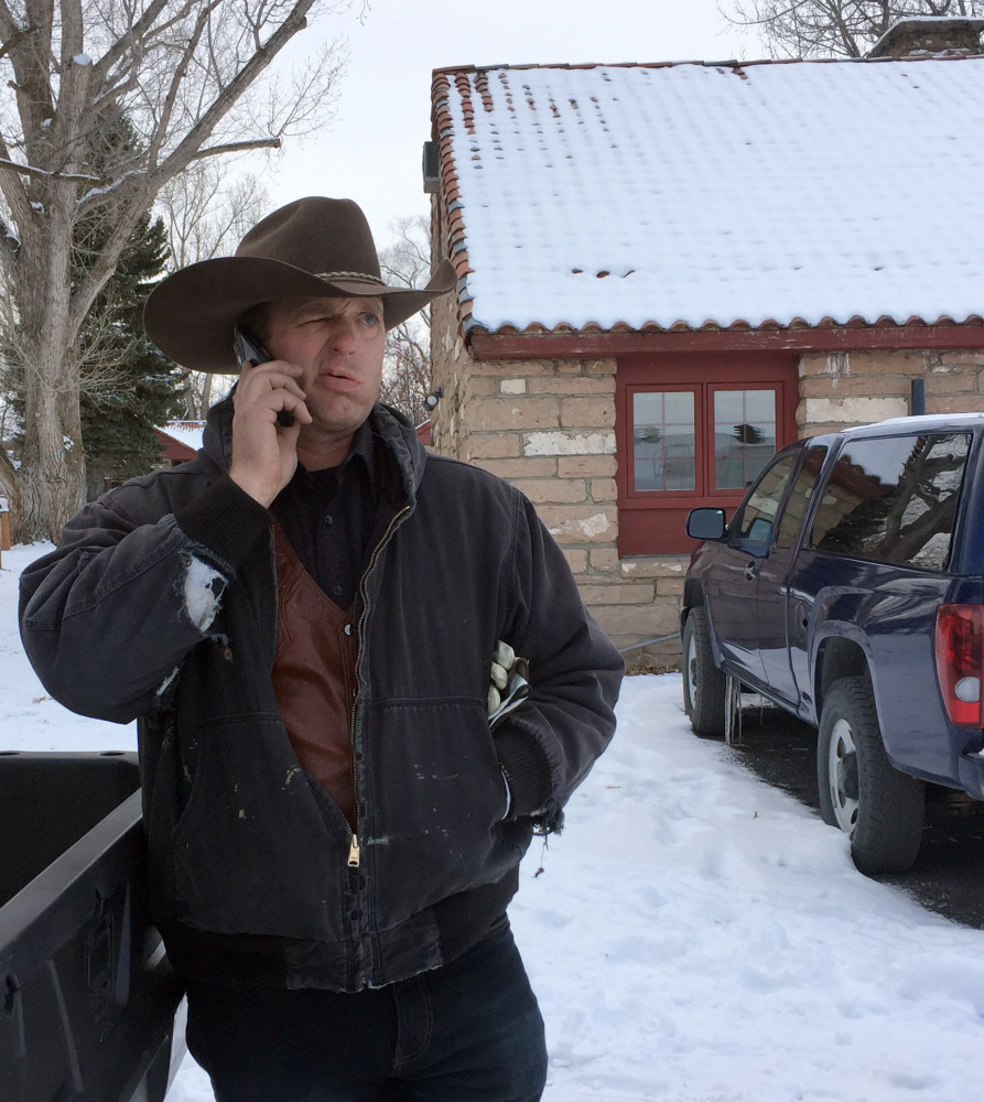 Ryan Bundy is among occupiers of the Malheur National Wildlife Refuge near Burns, Ore., to protest the federal government’s treatment of two ranchers. He said the group doesn’t want to resort to violence but will not rule it out.