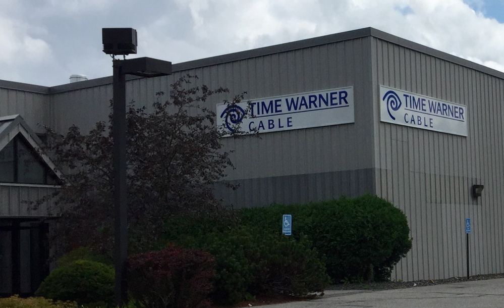 Time Warner Cable, seen here in Augusta, serves more than 300,000 residential customers in Maine. The company announced Thursday a data breach may have compromised as many as 320,000 customers across all its markets.
