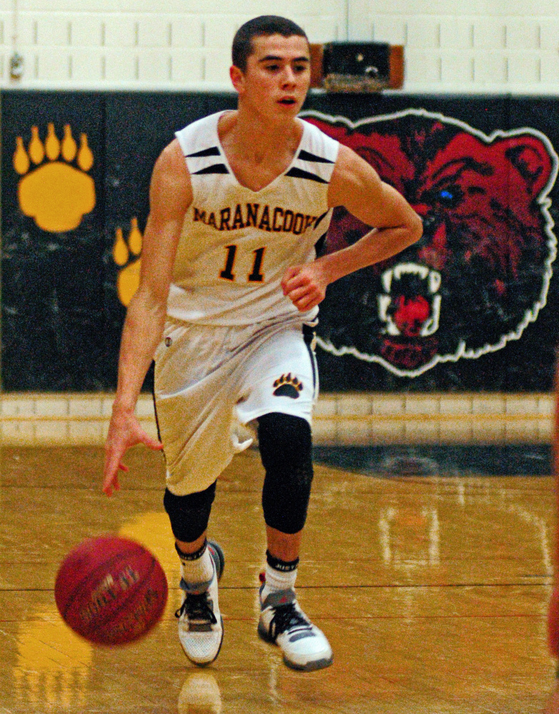 Maranacook’s Kyle Wilbur has helped the Black Bears to an 8-1 start to the season.