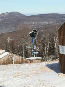 Saddleback Mountain is quiet earlier this month as the ski resort remains closed. The mountain may open later this month as the loose ends of a sale are tied up.