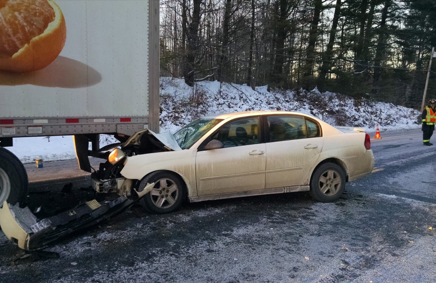 Multiple cars were involved in crashes Tuesday afternoon on U.S. Route 202.