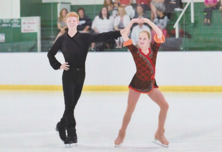 The pairs performance of Julia Curran and Franz-Peter Jerosch was good enough for a silver medal at Saturday’s U.S. Figure Skating Championships in Minneapolis.