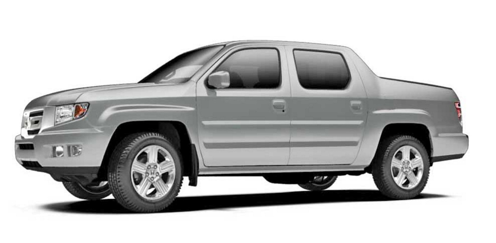 Police say the juvenile arrested this morning in connection with the shooting of Bruce Glidden was driving a gray Honda Ridgeline similar to this one.