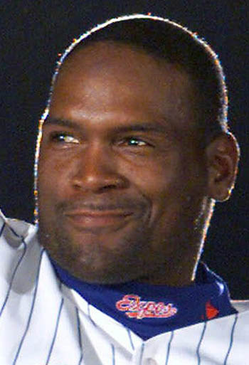 Tim Raines missed election to the Hall of Fame by 23 votes. A candidate needs 75 percent of the votes to get elected.
2001 Associated Press file photo