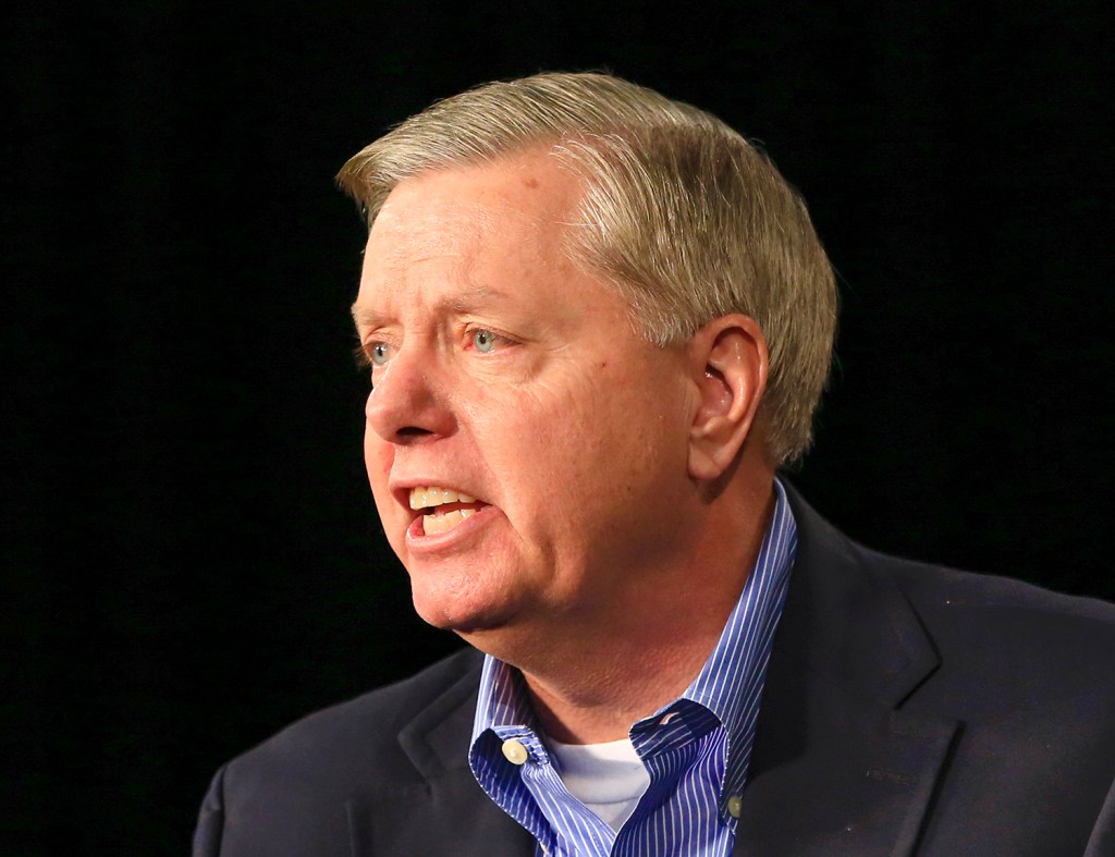 Sen. Lindsey Graham says the nomination of Donald Trump or Ted Cruz would mean “death” for the Republican Party’s chances of winning the White House in November.
2015 Associated Associated Press file photo