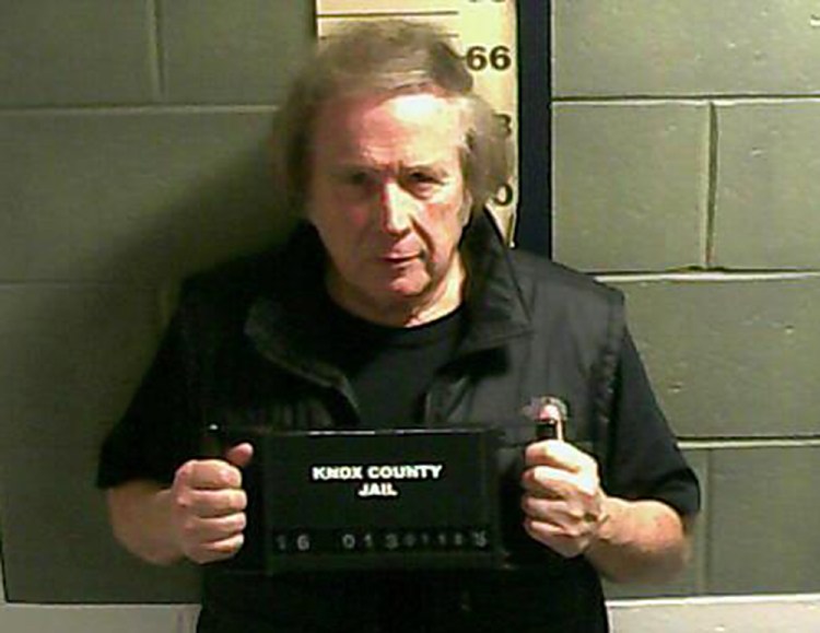 Singer-songwriter Don McLean was arrested early Monday on a charge of domestic violence assault. Photo courtesy Camden Police Department